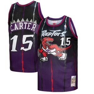 Mitchell & Ness Vince Carter Purple Toronto Raptors 1998/99 Hardwood Classics